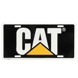 Black License Plate